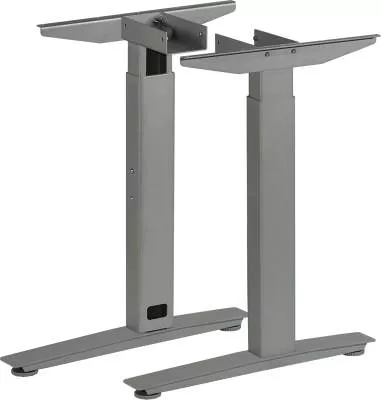 MILADESIGN podnož s regulací krajní Linear LN3603R stříbrná Mila Desing
