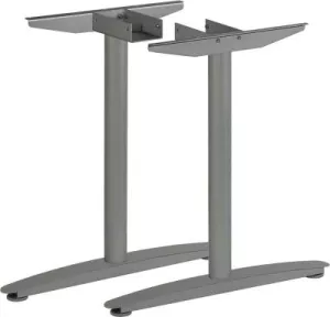 MILADESIGN podnož středová noha Linear LN3102 stříbrná
