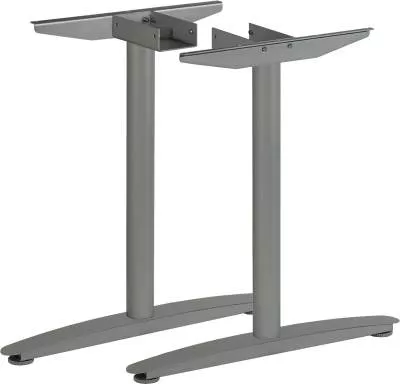 MILADESIGN podnož středová noha Linear LN3102 stříbrná Mila Desing