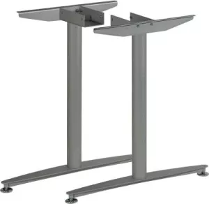 MILADESIGN podnož středová noha Linear LN3302 stříbrná