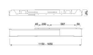 MILADESIGN G7 ST952 kanál s regulací 13-18 antracit Mila Desing