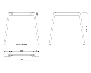 MILADESIGN podnož Mobilar M6308–S antracit Mila Desing