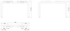 MILADESIGN podnož Quantum Q7512 černá Mila Desing