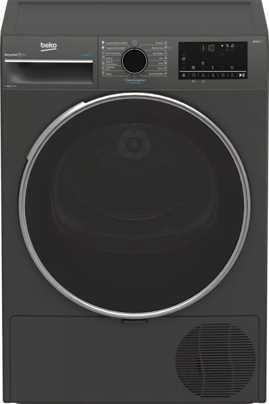 Sušička Beko B5T682530MCSHBC Šedá