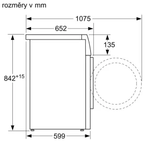 Sušička Bosch WTWH762BY 9kg