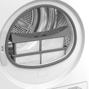 Volně stojící sušička Beko B5T68243WCSHBC Bílá.