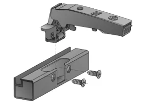 HETTICH 9072525 Sensys 8638i polonaložený alu B3 SiSy Hettich