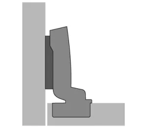 HETTICH 9072532 Sensys 8668 hliník B-4 TA32 P2O