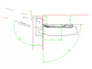 HETTICH 9094361 Sensys 8646 B12,5 TH53 Hettich