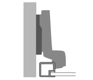 HETTICH 9155235 Intermat 9936 hliník B-2,5 TA22