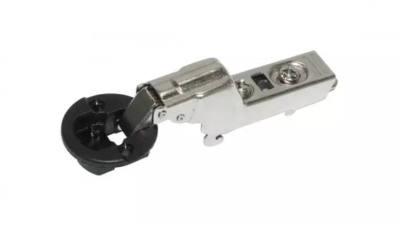 StrongHinges S3 závěs vložený na vrtané sklo, klipový