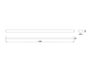 MILADESIGN kanál G6 ST611K/15 bílý Mila Desing