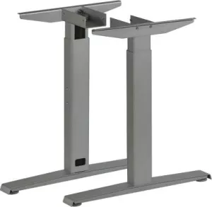 MILADESIGN podnož s regulací středová Linear LN3402R černá