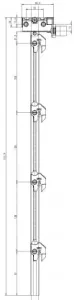 LEHMANN Tyč SVS ELEVON Typ 7 (0+4 výška 515 mm)