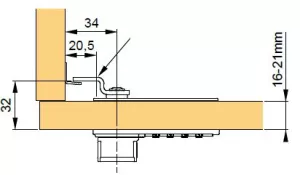LEHMANN Závora (riegel) 460 (443714600) Lehmann