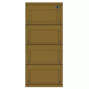StrongLocks Centrální zámek tyč 600mm 4 zásuvky Strong