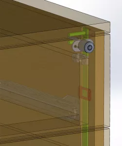 StrongLocks Centrální zámek tyč 600mm 4 zásuvky Strong