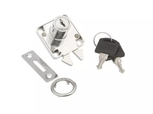 StrongLocks Zámek na posuvná dvířka chrom