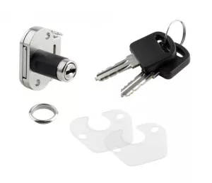 StrongLocks Zásuvkový zámek mini různé kombinace + kovový protikus chrom