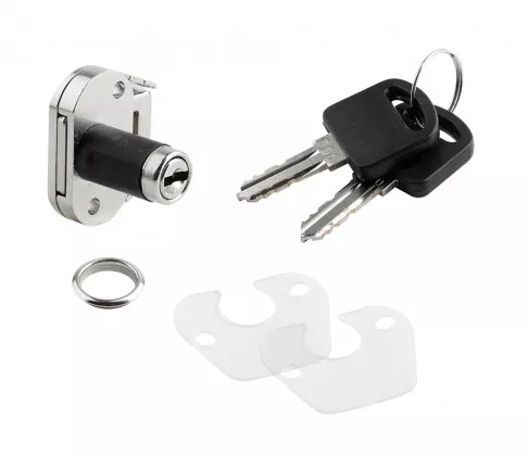 StrongLocks Zásuvkový zámek mini různé kombinace + kovový protikus chrom
