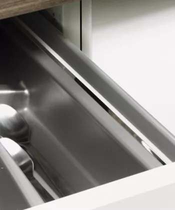 HETTICH 9079222 InnoTech ukončovací profil 470 mm plast chrom Hettich