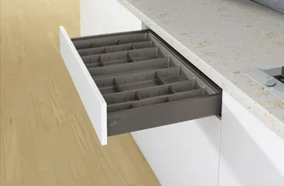 HETTICH ArciTech OrgaTray 570, 300-1000/450 mm antracit // Hettich