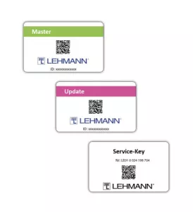 LEHMANN Sada karet pro elektronické zámky Mifare-master aktualizační servisní