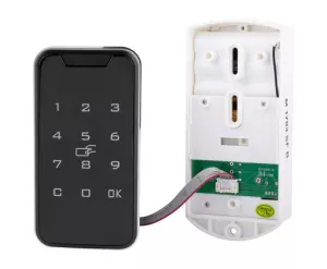 StrongLocks Elektronický zámek na klávesnici a čipovou kartu černá