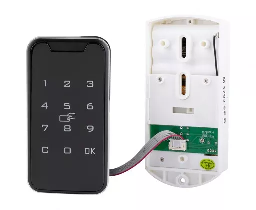 StrongLocks Elektronický zámek na klávesnici a čipovou kartu černá