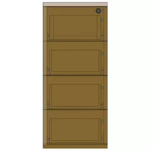 StrongLocks Zámek centrální pro vyměnitelnou vložku 18mm středový Strong