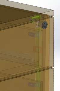 StrongLocks Zámek centrální pro vyměnitelnou vložku 18mm středový Strong