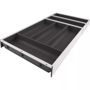 BLUM ZC7S650BS3 příborník 650mm, bílá/šedá