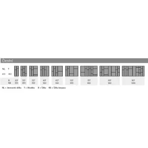 HETTICH Příborník OrgaTray 590, 300-1000/470mm, stříbrná //