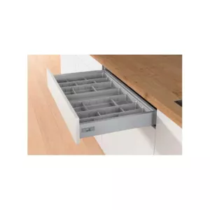 HETTICH Příborník OrgaTray 590, 300-1000/470mm, stříbrná //
