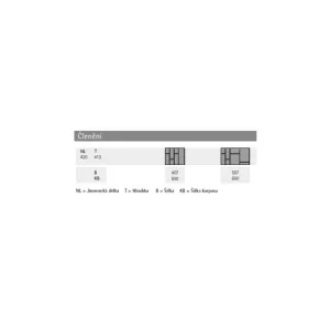 HETTICH 9194895 Příborník OrgaTray 590, 500/420mm, bílá