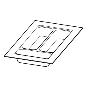 HETTICH Příborník OrgaTray 440, 175-200 * 1091-1150/441-520mm, antracit //