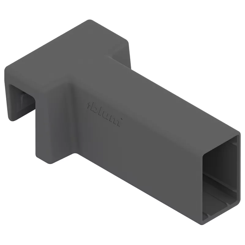 BLUM ZC4U11E0 držák příčného relingu pro Boxcover MERIVOBOX, Orion šedá, OG-M Blum