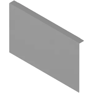 BLUM ZC7A0U0C Ambia-line adaptér pro dřevěná záda LBX/MVX C Indium šedá IG-M