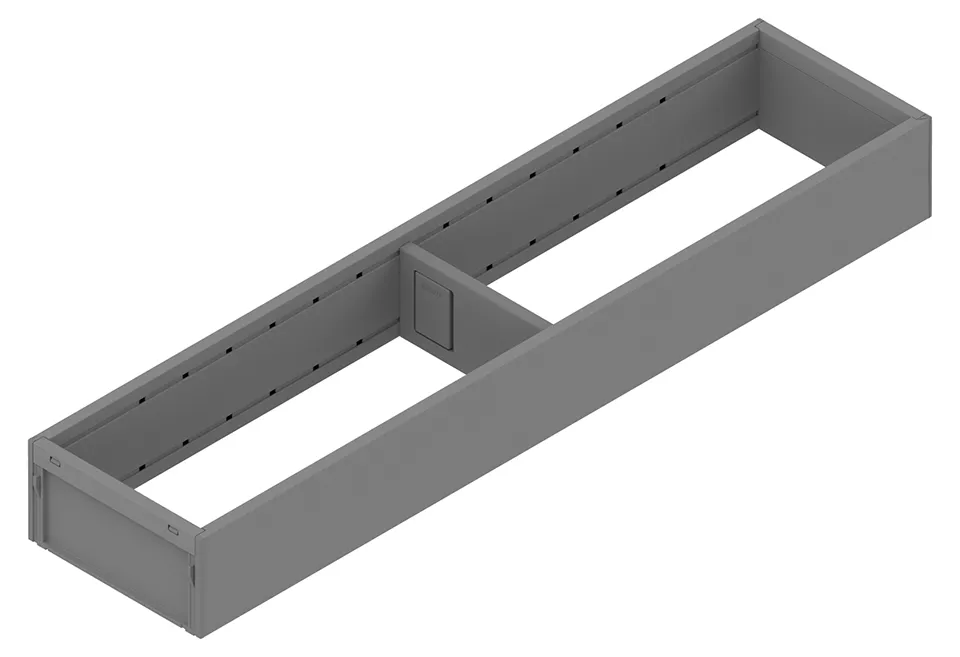 BLUM ZC7S450RS1 Ambia-line rámeček pro LBX/MVX, NL=450/Š=100 Indium šedá IG-M