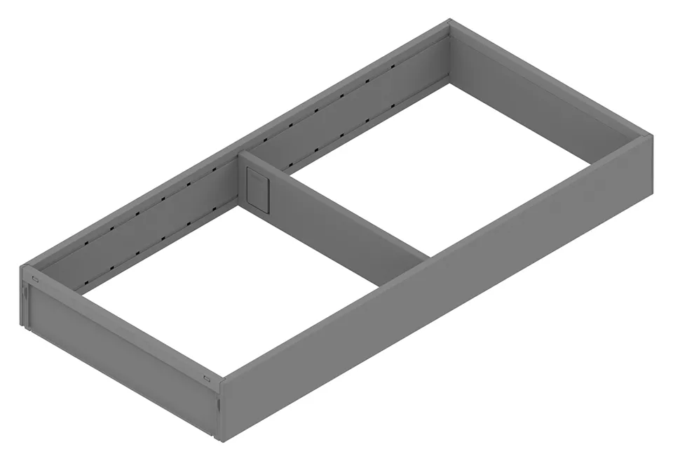 BLUM ZC7S450RS2 Ambia-line rámeček pro LBX/MVX, NL=450/Š=200 Indium šedá IG-M Blum