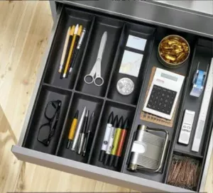 BLUM ZC7S500BS3 Ambia-line zás. na příbory LBX/MVX, NL=500/Š=300 karb.černá CS-M