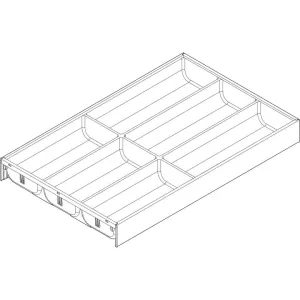BLUM ZC7S500BS3 Ambia-line zás. na příbory LBX/MVX, NL=500/Š=300 karb.černá CS-M