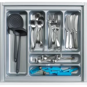 HETTICH Příborník OrgaTray 440, 175-200 * 1091-1150/380-440mm stříbrná // Hettich