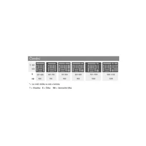 HETTICH Příborník OrgaTray 440, 501-600*801-900/581-620mm, antracit //