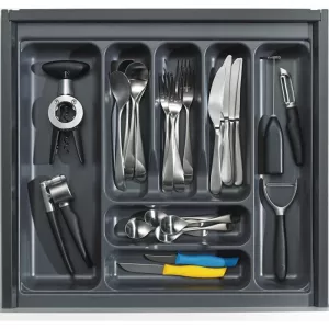 HETTICH Příborník OrgaTray 440, 501-600*801-900/581-620mm, antracit //
