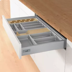 HETTICH Příborník OrgaTray 480, 400-900x470mm, stříbrná // Hettich HETTICH Příborník OrgaTray 480, 400-900x470mm, stříbrná // Hettich