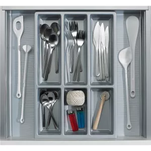 HETTICH 9207242 Příborník OrgaTray 490, 450/520mm, stříbrná
