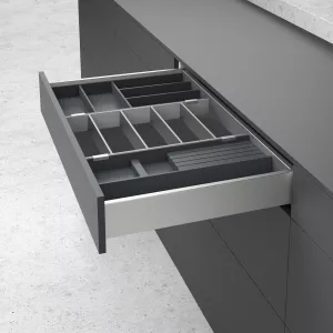 HETTICH 9278316 Rozdělovník OrgaTray 630, 271/500mm, stříbrná Hettich