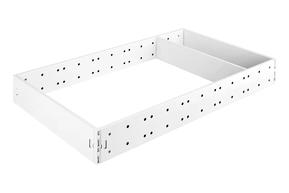 K-StrongMax příborník, základní sada 276/550mm, bez misek, bílá
