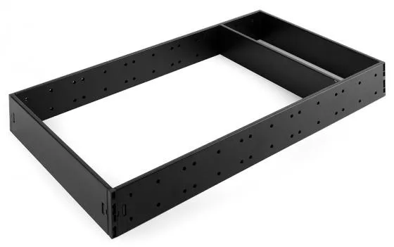 K-StrongMax příborník, základní sada 276/550mm, bez misek, černá